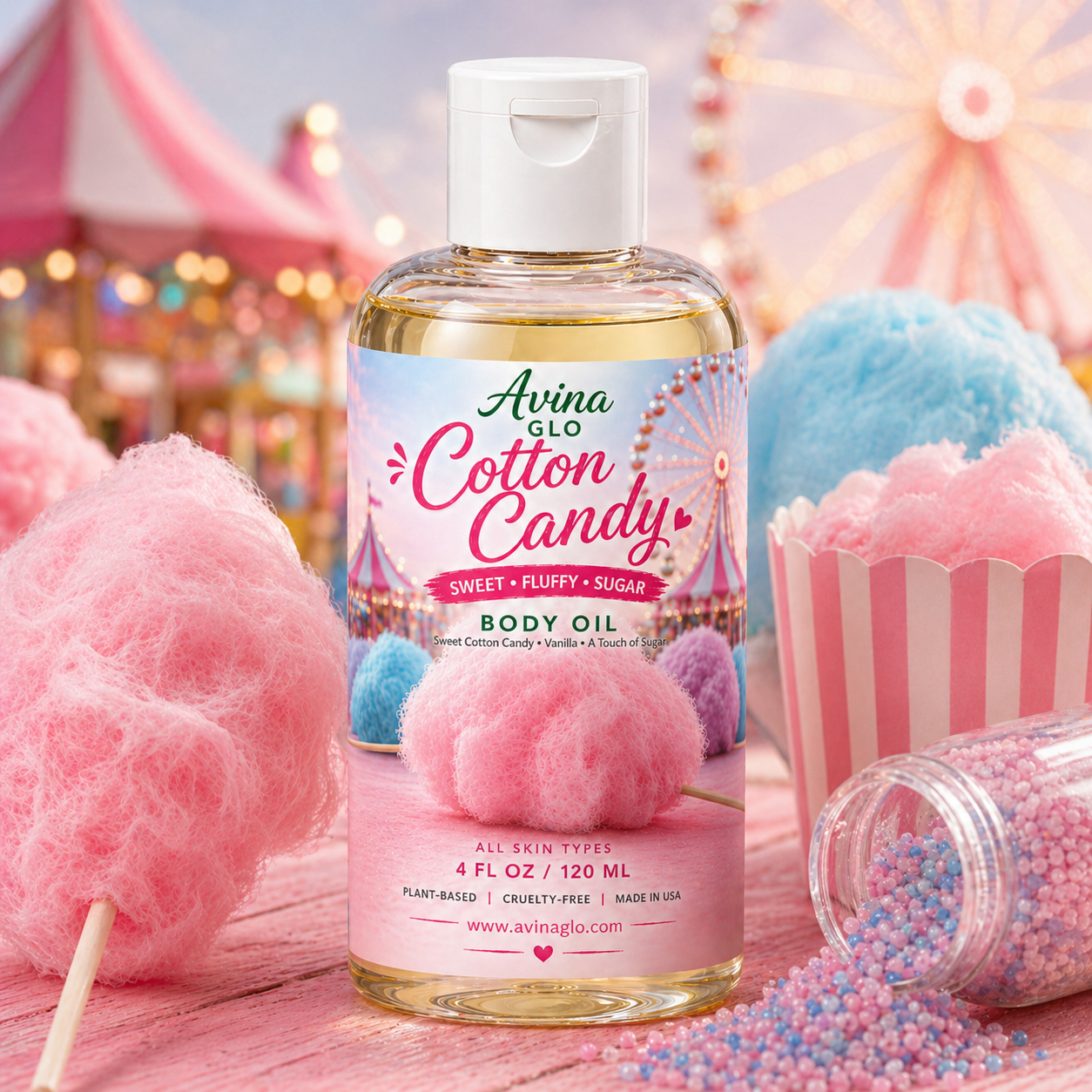 Cotton Candy BODY OIL - NEW