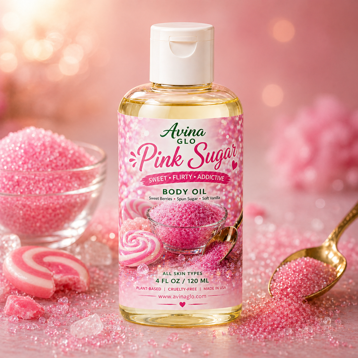 PINK SUGAR BODY OIL