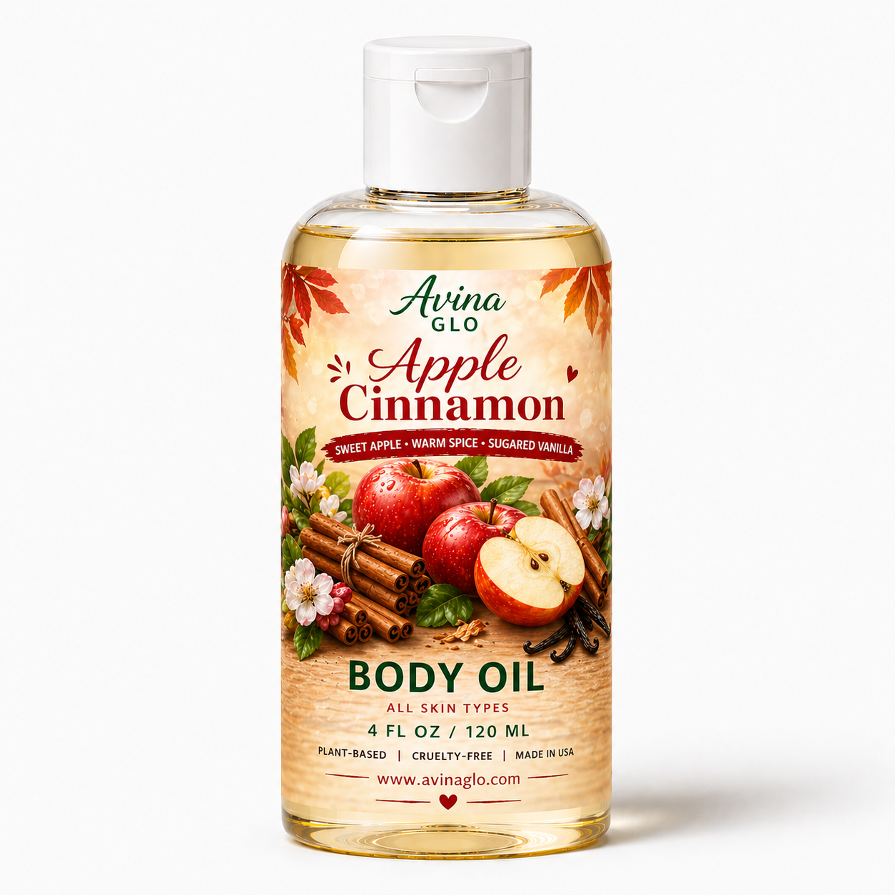 APPLE CINNAMON BODY OIL