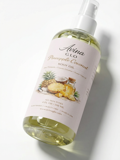 PINEAPPLE COCONUT BODY OIL