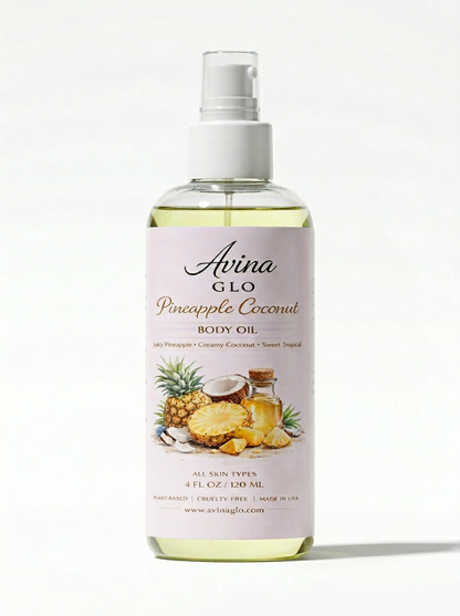 PINEAPPLE COCONUT BODY OIL
